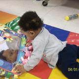 Baldwin Road KinderCare Photo #2 - Not only does tummy time boost motor development, it allows infants the opportunity for self-reflection.
