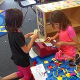 East Roselle KinderCare Photo #9 - Children in our School Age Program enjoyed creating their own classroom store! All while building a foundation for understanding economic concepts!