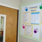 Sterling Heights KinderCare Photo #4 - Our Community Board provides contact information for families looking for various community coalitions, food pantries, Early Childhood classes, as well as websites that may assist military or single parent families.