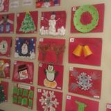 Largo KinderCare Photo #4 - Holiday decorations by our kids!