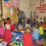 East Cedar Rapids KinderCare Photo #6 - We had a veteran come and read to our classrooms to celebrate Veterans Day!