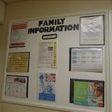 Ormond Beach KinderCare Photo #3 - Our Family Information Board helps families stay informed about center practices and events.