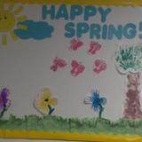 Monument KinderCare Photo #4 - The infants had fun creating this Spring scene.