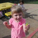 Fenton KinderCare Photo #5 - In another Take it Outdoor activity children looked for caterpillars that were hidden on the playground.