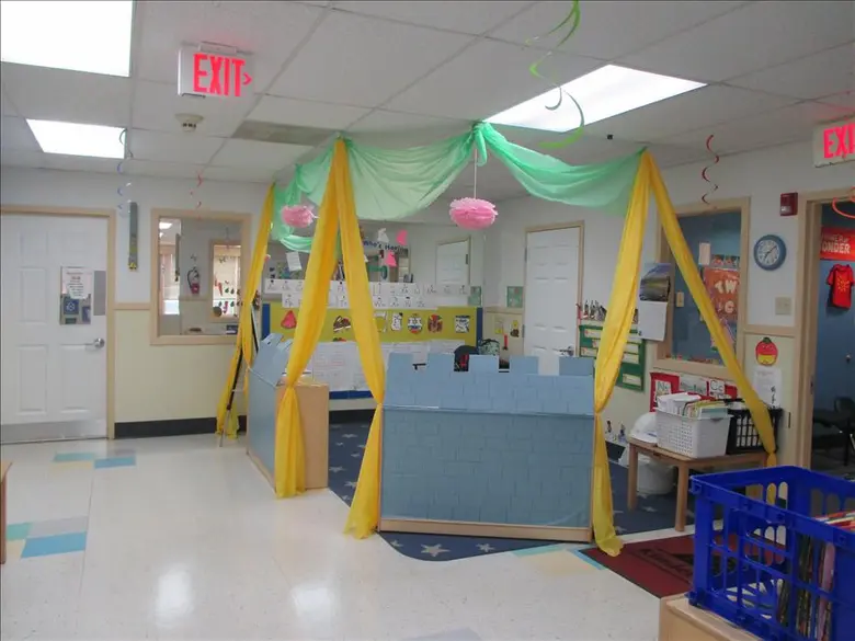 Cromwell KinderCare Photo #2 - Welcome to our Learning Adventures castle! We offer a variety of learing adventures programs that help to enhance skills in literacy, math, and cooking!