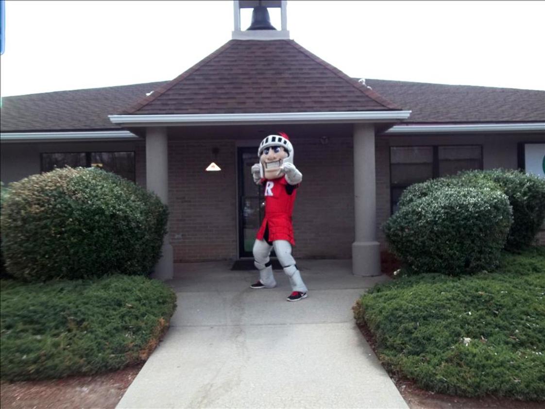 KinderCare Learning Center at Piscataway Photo #1 - The Scarlet Knight visiting CCLC at Piscataway- where little knights come to learn and explore!