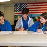 Grace Christian School of San Antonio Photo #7 - Peer Tutoring
