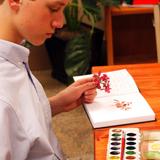 Ambleside Colorado Photo - Dry-Brush Watercolor