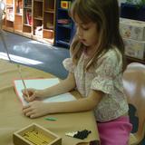 Lone Oak Montessori School Photo #10 - Elementary students are exposed to advanced mathematical concepts, including square root and algebra, but with materials they can touch and feel.