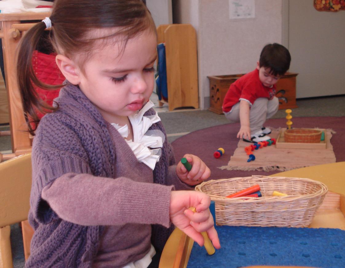 Lone Oak Montessori School Photo #1 - The toddler class focuses on developing concentration and independence.