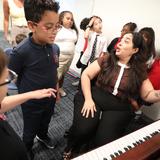 The IDEAL School of Manhattan Photo #10 - Students take arts classes at least three times a week, with art and music classes available for all, electives, and an Upper School drama class.