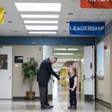 Monsignor Matthew Clarke Catholic Regional School Photo #3 - We work in partnership with parents and guardians to help our students grow and learn. Our core values of respect, leadership, kindness, faith and service are practiced throughout the day.