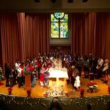 Saint Jeanne De Lestonnac School - Tustin Photo #4 - Celebrating Christmas Mass