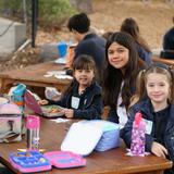 Episcopal Day School of St. Matthew Photo #2 - Students in eighth grade visit their PK buddies at Charles House for a special lunch!