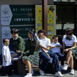 St. Peter's School Photo - Tucked away in the heart of San Francisco's Mission District, St. Peter's Catholic School has been educating the neighborhood's children since 1878.