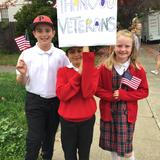 St. Vincent De Paul Continuation School Photo #8 - Proud to walk in the Petaluma Veterans Day Parade