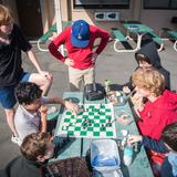 Stanbridge Academy Photo #2 - Middle School students take part in a chess tournament during lunch.