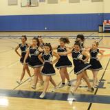 Waldorf School Orange County Photo #6 - High School Cheer leads school spirit for basketball, soccer, volleyball, flag football and track & field.