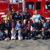 Valley Christian Academy Photo #4 - Fire fighters visiting the school to teach about Fire Safety.