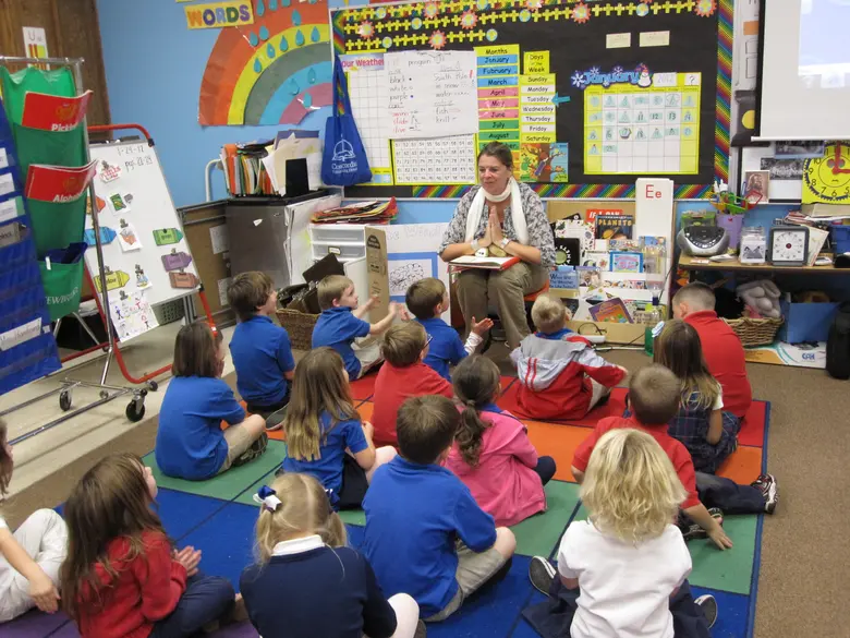 Zion Lutheran School Photo #2 - Mrs. Hanford's Kindergarten class