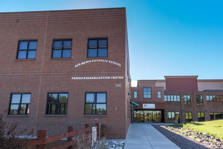 Ave Maria Catholic School Photo #2 - School Entrance