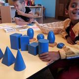 Risen Lord Montessori School Photo #7 - Many of the Montessori materials are hands-on to support the developmental stages of our students. Concrete examples help students solidify concepts and make the transition to the abstract more successful.