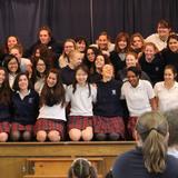 Brookewood School Photo #6 - Seniors finishing a performance for St. Cecilia's festival day of the arts
