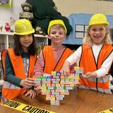 Tate's School Photo #22 - First graders enjoy studying grammar in a hands-on learning environment