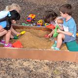 St. Paul's Episcopal Montessori School Photo #5 - Playing with friends on the playground