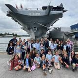 Bridges Academy (The) Photo #26 - 4th and 5th grade field trip to The Intrepid Museum.