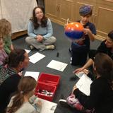 Rockland Jewish Academy Photo #5 - The second grade Math-a-Thon gave parents a chance to understand Singapore Math with their children.