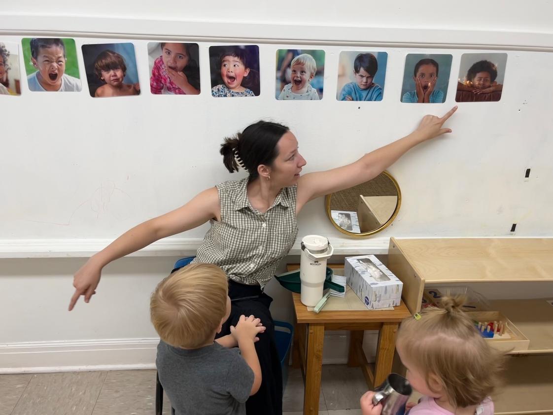 Discovery Garden Montessori Photo - Grace & Courtesy Lessons provided to all students. We help students identify emotions and provide tools to regulate them.