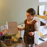 Montessori East Photo #9 - Food Preparation - Baking bread