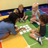 New Covenant Lutheran Church Children's Ministry C Photo #8 - Senora Karla teaching some buddies in the Fishes class some Spanish!