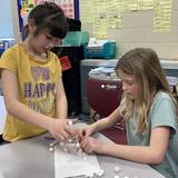 Trinity Lutheran Church & School Photo #10 - E-Week (Engineering Week) activities for 2nd graders designed and built structures using toothpicks and marshmallows. The structures were then tested to see if they could withstand a simulated earthquake.