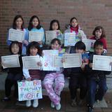 New Hope School Photo #9 - Poster contest winners at city hall