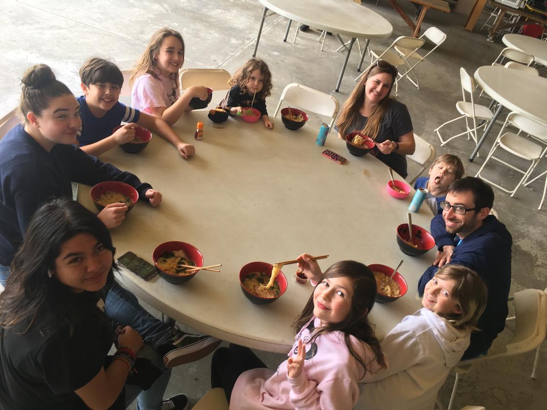 The Open School Photo - Our student-created ramen week was a hit!