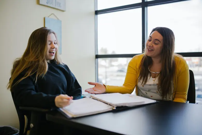 Fusion Academy Brooklyn Photo - Classes at Fusion are one-to-one: one student and one teacher per classroom. Students have different teachers for different subjects, and teachers act as mentors in the one-to-one setting.