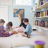 The Studio School of Durham Photo #3 - Small group work gives our youngest learners the time and attention they need to ensure strong foundational academics.