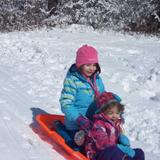 Boulder Knoll Montessori School Photo #7 - Sledding in the winter!