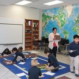 Hudson Country Montessori School Photo - Students work through a variety of hands-on mediums.