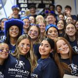 Immaculate High School Photo #3 - Pep Rally Senior Section