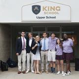 King School Photo #5 - Head of Upper School with students.