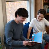 Wooster School Photo #4 - Upper and Middle School students engage with each other in a variety of activities.