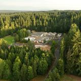 Bellevue Christian School – Mack Elementary Campus Photo #4 - Aerial view of Mack Elementary School, nestled in the trees