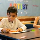 Bellevue Christian School – Mack Elementary Campus Photo #9 - Art class at Mack!