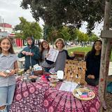 Millennium School Of San Francisco Photo #5 - Student in Hayes Valley selling homemade products produced in our Millennium Collective program.