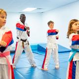 LIH- Lycée International de Houston Photo #11 - Our students are building strength, focus, and discipline in our after-school karate class! Through every punch and kick, they're learning the importance of dedication and respect, both on and off the mat.