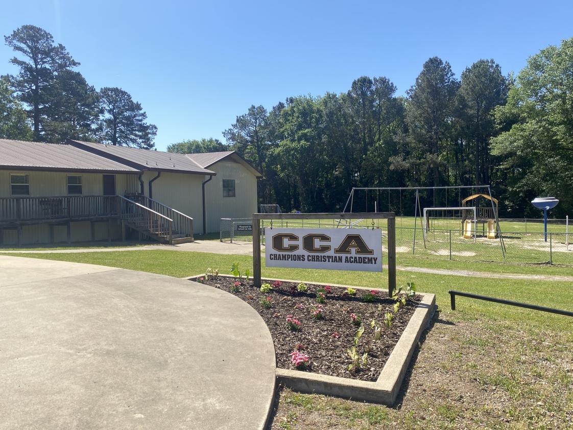 Champions Christian Academy Photo #1 - Our school is located in Atlanta Texas with plenty of room for growth. Adjacent to the school is Champions Park which is a 7 acre recreational park.