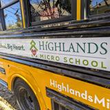 Highlands Micro School Photo #11 - Our own adventure bus takes us where the learning goes.